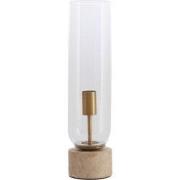 Light & Living - tafellamp - Rylano - transparant - beton - schemerlam...