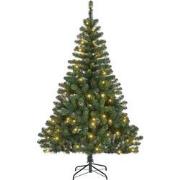 Black Box Kunstkerstboom Bedford - 120x120x215 cm - PVC - Groen - 160L...