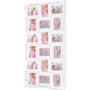 Decopatent® XL Fotolijst Collage voor 18 Foto's van (10x15 & 15x10 Cm)...