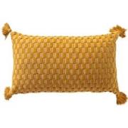 Dutch Decor DAIMY - Kussenhoes 30x50 cm - Rattan - geel - Dutch Decor