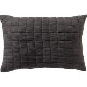 Dutch Decor REZA - Kussenhoes 40x60 cm - Charcoal Gray - antraciet - D...