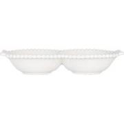 Clayre & Eef Kom 75 ml Wit Keramiek Vlinders