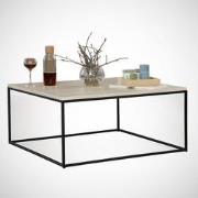 Salontafel Vierkant 75x75 cm Pola - Eikenhout Melamine