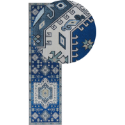 Beliani PARVAKADLI - Loper-Blauw-Polyester