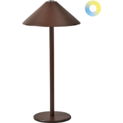 Beliani FRANCOLI - Tafellamp-Bruin-Aluminium