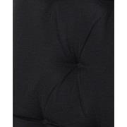 Sling lage rug donkergrijs 107x50x5 cm Havana