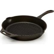 Gietijzeren grill skillet 30 cm
