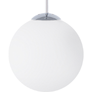 Beliani BARROW S - Hanglamp-Wit-Glas