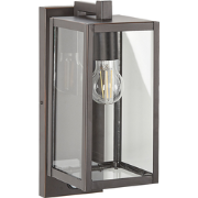 Beliani MEGGET - Tuin wandlamp-Zwart-IJzer