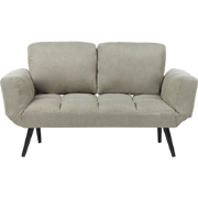 Beliani BREKKE - Tweezitsbank-Groen-Polyester
