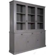 Velin Vitrinekast  met 2x3 Deuren en 3 Laden – Ashford & Co