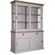 Etienne Vitrinekast  met 2x2 Schuifdeuren en 2 Laden – Ashford & Co