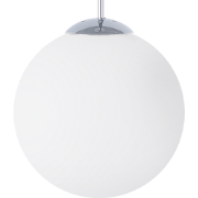 Beliani BARROW L - Hanglamp-Wit-Glas