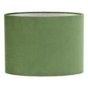 Light & Living - Lampenkap VELOURS - 30x15x25cm - Groen