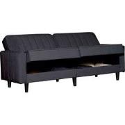 Springcrest® Sofabed Lisboa - Antraciet - 214x85x90 cm