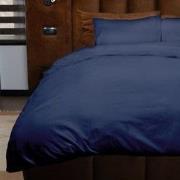 Emboss Dekbedovertrekset Geometric - Donkerblauw - 240x220 + 2*60x70 c...