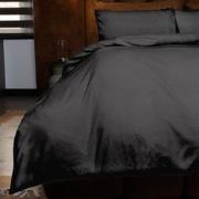 Emboss Dekbedovertrekset Rainbow - Zwart - 240x220 + 2*60x70 cm