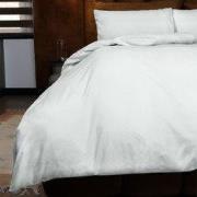 Zydante® Dekbedovertrek Emboss Rainbow 240x220 cm - Zilver Grijs - met...