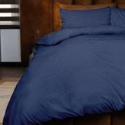 Emboss Dekbedovertrekset Zebra - Donkerblauw - 240x220 + 2*60x70 cm
