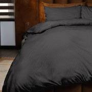 Zydante® Dekbedovertrek Emboss Zebra 140x220 cm - Zwart - met 1 Kussen...