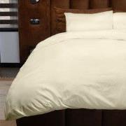 Zydante® Dekbedovertrek Emboss Geometric 240x220 cm - Champagne - met ...