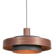 Anne Lighting - hanglamp - Flinter - bruin - metaal - Ø 50cm - E27 - 3...