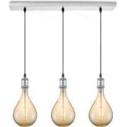 Home sweet home hanglamp Vintage 3L Beam Pear - amber