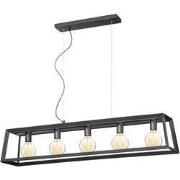 Home sweet home hanglamp Dito taps 5L - zwart