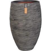 Vaas elegant deluxe Rib NL 45x72 antraciet