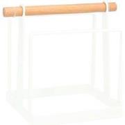 QUVIO Houder voor snijplanken - Metaal - Wit