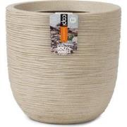 Pot bol Waste Rib H41 cm terrazzo beige