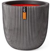 Pot bol Groove H41 cm antraciet
