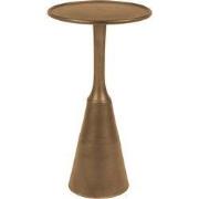 Housecraft Living Noah Bijzettafel Rond Metaal 35x 35 cm Goud