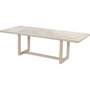 Luto dining tafel taupe 240 x 100 cm
