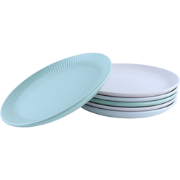 OTIX Ontbijtborden - Bordenset - 6 Persoons - 22CM - Aardewerk - AUROR...