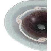 PTMD Stefan Schaal Decoratief - 45 x 45 x 8 - Glas - Creme