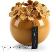Villa Pottery  Oker Bloemenvaas Jolie - 14x14x16