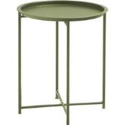 Sens-Line - Nora Bijzettafel - Ø46cm - Metaal Groen