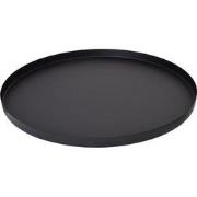 LOFT42 Brew Metalen rond Dienblad – Zwart – 60x60