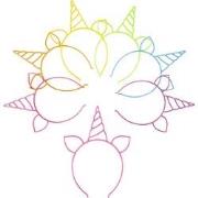 Decopatent 24 STUKS Unicorn / Eenhoorn Tiara Diadeem - Traktatie Uitde...