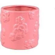 PTMD Bloempot Filep - 16x16x15 cm - Keramiek - Roze