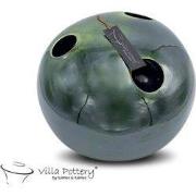 Villa Pottery  Groen vaas Marrakech - H22