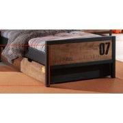 LUCEVI - Alex Rolbed/Opberglade - 90x200cm - Bruin