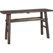 J-Line - Console Hout Bruin - 140x50x85cm