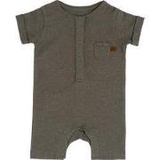 Baby's Only Boxpakje korte mouw Melange - Khaki - 68 - 100% ecologisch...