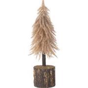 J-Line - Kerstboom Kunststof Koper Medium - 14x14x45cm