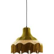 Light & Living - hanglamp - Mizia - groen - textiel - E27 - 2985976