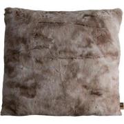 PTMD Linde Sierkussen - 60 x 10 x 60 cm - Fluweel - Bruin