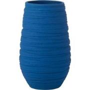 J-Line - Vaas Fiesta Keramiek Blauw Large - 22x19x40cm