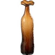 J-Line - Vaas Openbloeien Bruin Large - 10x10x40cm
